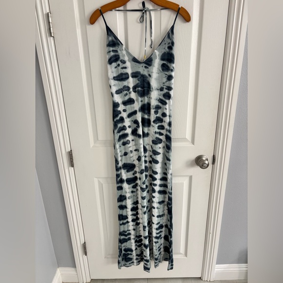 Gypsy 05 Black and White Halter Jumpsuit - Picture 4 of 6